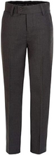 Load image into Gallery viewer, Boys Dress Pants Flat-Front - Slim fit Dress Slacks - Charcoal