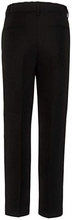 Load image into Gallery viewer, Boys Dress Pants Flat-Front - Slim fit Dress Slacks - Husky - Black