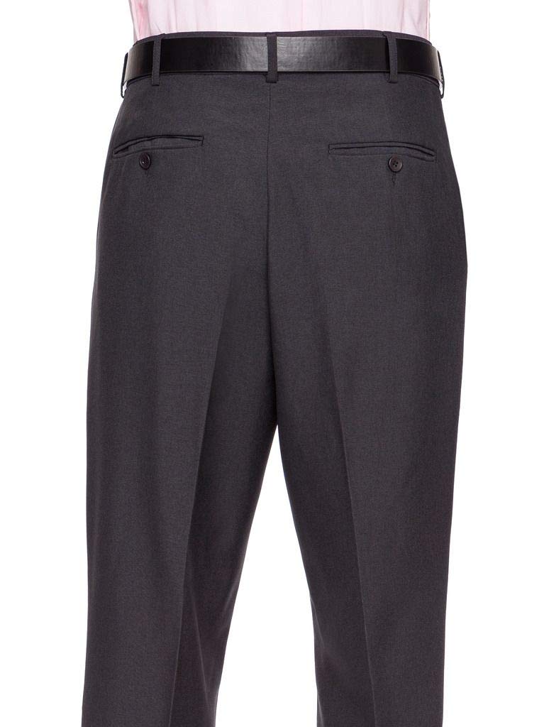 RGM Men’s Flat-Front Heather Dress Pants – HEM-791