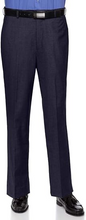 Load image into Gallery viewer, Mens Slim fit Dress Pants Flat-Front - Modern Formal Business Wrinkle Free No Iron - Navy