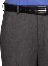 Load image into Gallery viewer, AKA Wrinkle Free Men's Full Elastic Waist Twill Casual Pant