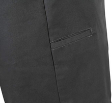 Load image into Gallery viewer, AKA Wrinkle Free Men's Full Elastic Waist Twill Casual Pant - Black