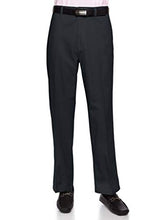 Load image into Gallery viewer, AKA Men's Wrinkle Free Cotton Twill - Traditional Fit Slacks Chino Straight-Legs Casual Pants