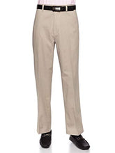 Load image into Gallery viewer, AKA Men's Wrinkle Free Cotton Twill - Traditional Fit Slacks Chino Straight-Legs Casual Pants