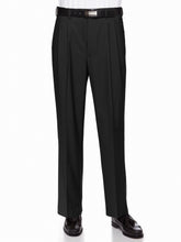 Load image into Gallery viewer, GIOVANNI UOMO Mens Pleated Front Expandable Waist Dress Pants