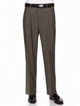Load image into Gallery viewer, GIOVANNI UOMO Mens Pleated Front Expandable Waist Dress Pants