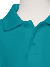 Load image into Gallery viewer, Boys Aqua Wrinkle-Free Polo Shirt