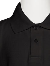 Load image into Gallery viewer, Boys Black Wrinkle-Free Polo Shirt