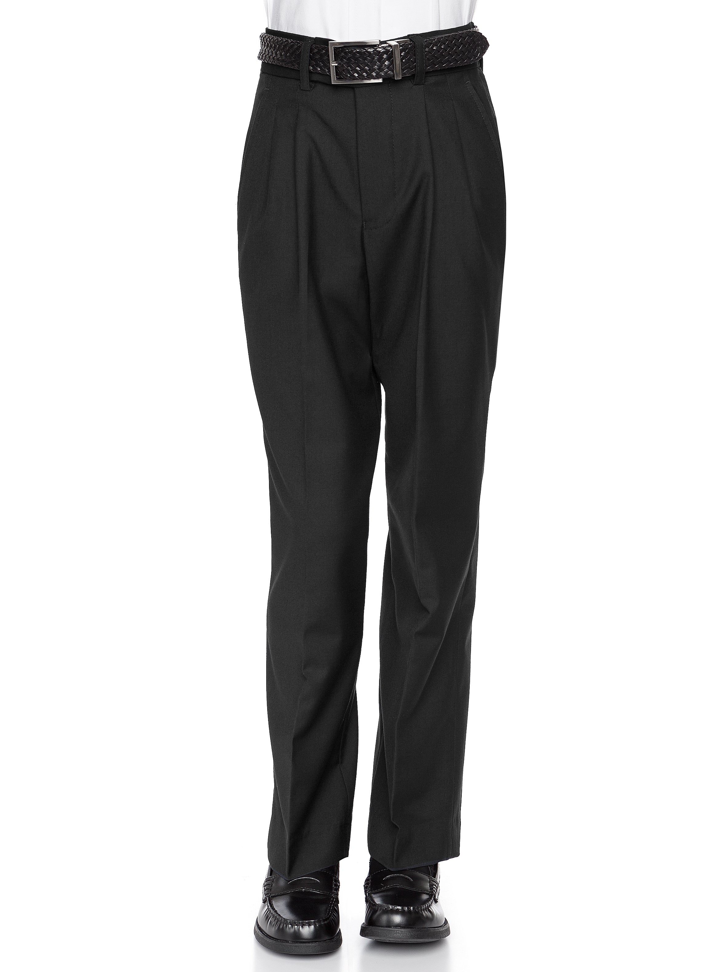 100% Dacron, Pleated Front, Boys Dress Slacks