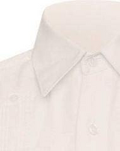 Load image into Gallery viewer, Big Boy&#39;s Little Boys Long Sleeve/Short Sleeve Linen Look Guayabera Shirt - Beige
