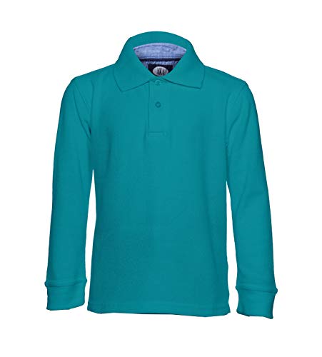 AKA Essentials Boys’ Classic Fit Long Sleeve Polo Shirt