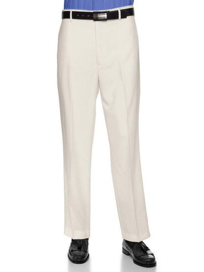 RGM Men’s Modern Fit Flat-Front Tropical-Weight Dress Pants