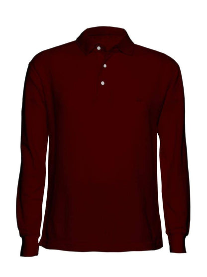 AKA Essentials Men’s Classic Fit Long Sleeve Polo Shirt