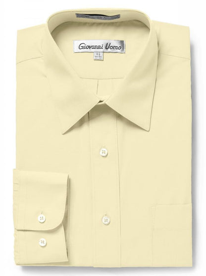 Giovanni Uomo Men’s Classic Fit Long Sleeve Dress Shirt