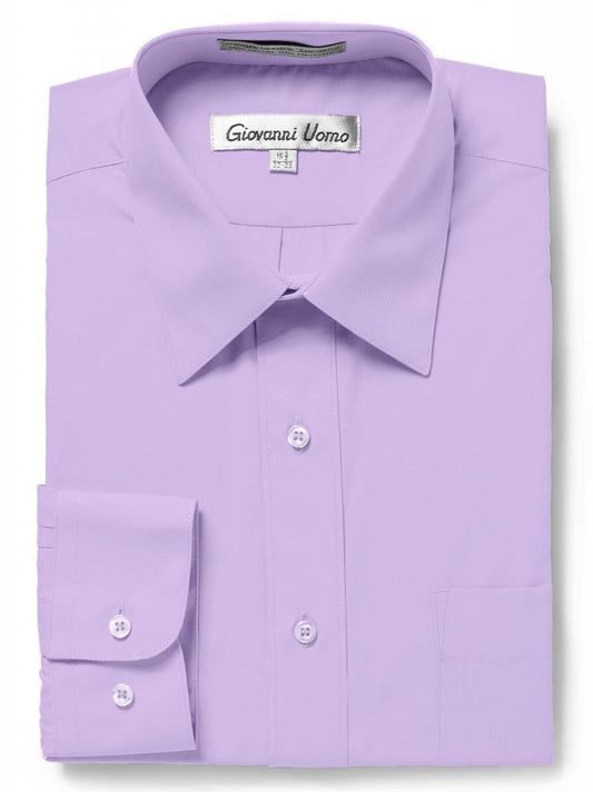Giovanni Uomo Men’s Classic Fit Long Sleeve Dress Shirt