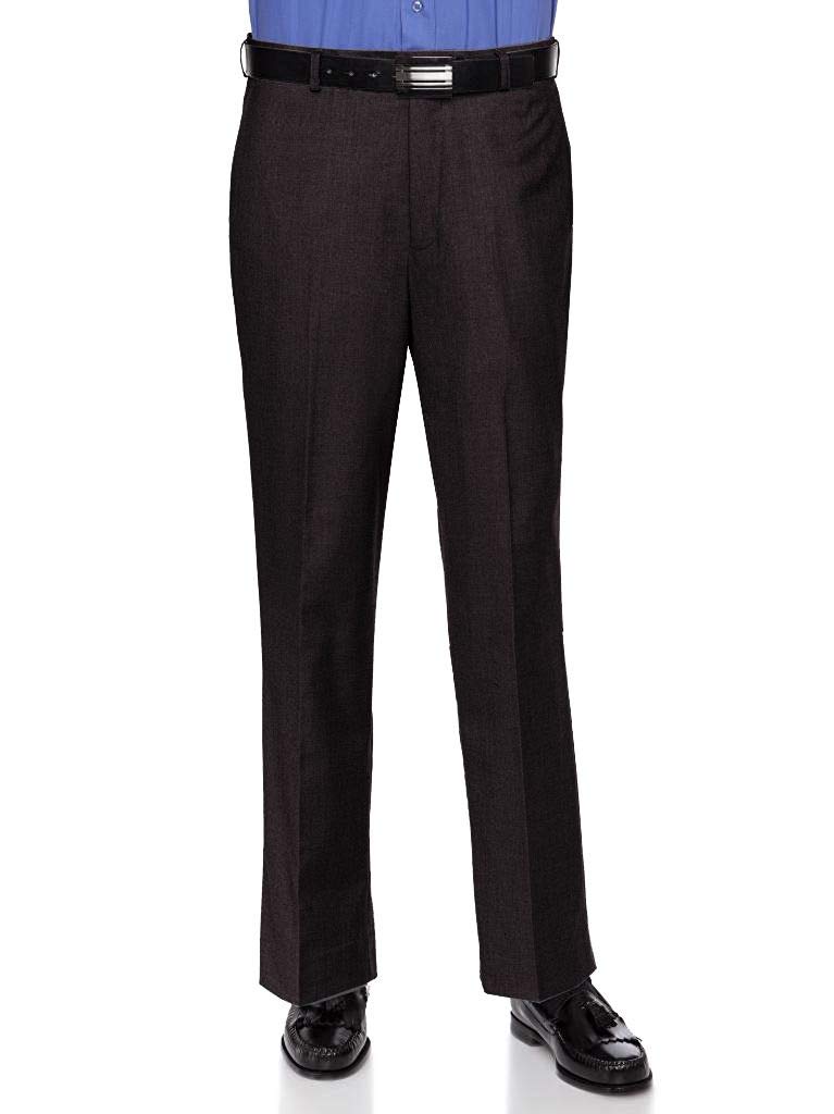 RGM Men’s Slim Fit Flat-Front Dress Pants
