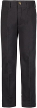 Load image into Gallery viewer, Boys Uniform Straight Twill Pant - Flat Front Wrinkle Free Cotton Slacks - Charcoal
