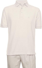 Load image into Gallery viewer, AKA Men&#39;s Solid Polo Shirt Classic Fit - Pique Chambray Collar Comfortable Quality - Cream
