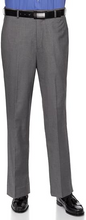Load image into Gallery viewer, Mens Slim fit Dress Pants Flat-Front - Modern Formal Business Wrinkle Free No Iron - Grey
