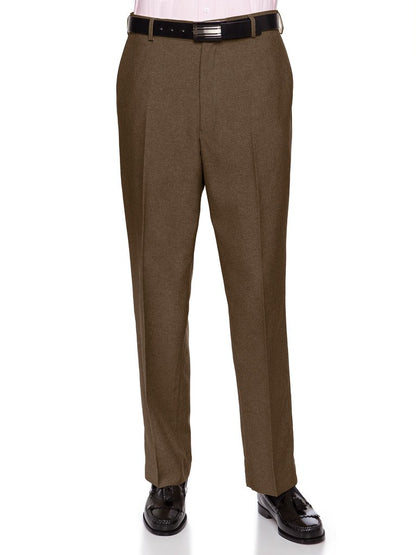 RGM Men’s Flat-Front Heather Dress Pants – HEM-791