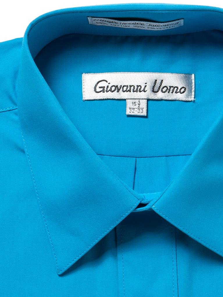 Men’s Classic Fit Short Sleeve Dress Shirt