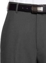 Load image into Gallery viewer, Men&#39;s Flat Front Dress Pant Modern Fit - Perfect for Every Day! - Charcoal
