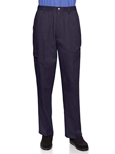 AKA Essentials Men’s Full Elastic Waist Twill Pants