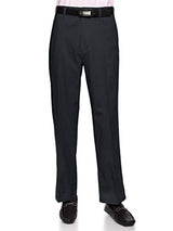 AKA Men's Wrinkle Free Cotton Twill - Traditional Fit Slacks Chino Straight-Legs Casual Pants