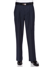 Load image into Gallery viewer, GIOVANNI UOMO Mens Pleated Front Expandable Waist Dress Pants - Large Sizes
