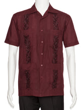 Load image into Gallery viewer, Mens Embroidered Guayabera Shirt
