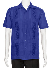 Load image into Gallery viewer, Mens Embroidered Guayabera Shirt
