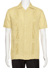 Load image into Gallery viewer, Mens Embroidered Guayabera Shirt
