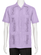 Load image into Gallery viewer, Mens Embroidered Guayabera Shirt
