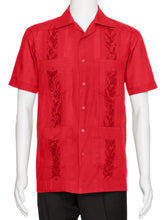 Load image into Gallery viewer, Mens Embroidered Guayabera Shirt
