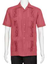 Load image into Gallery viewer, Mens Embroidered Guayabera Shirt
