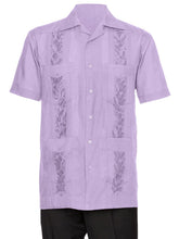 Load image into Gallery viewer, Mens Embroidered Guayabera Shirt
