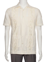 Load image into Gallery viewer, Mens Embroidered Guayabera Shirt
