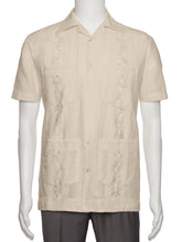 Load image into Gallery viewer, Mens Embroidered Guayabera Shirt
