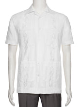 Load image into Gallery viewer, Mens Embroidered Guayabera Shirt
