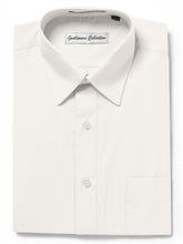 Load image into Gallery viewer, Men&#39;s Traditional Fit Ecru Dress Shirt Short Sleeve &amp; Long sleeve
