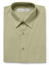 Load image into Gallery viewer, Men&#39;s Traditional Fit Lime Dress Shirt Short Sleeve &amp; Long Sleeve
