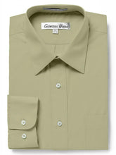 Load image into Gallery viewer, Men&#39;s Traditional Fit Lime Dress Shirt Short Sleeve &amp; Long Sleeve
