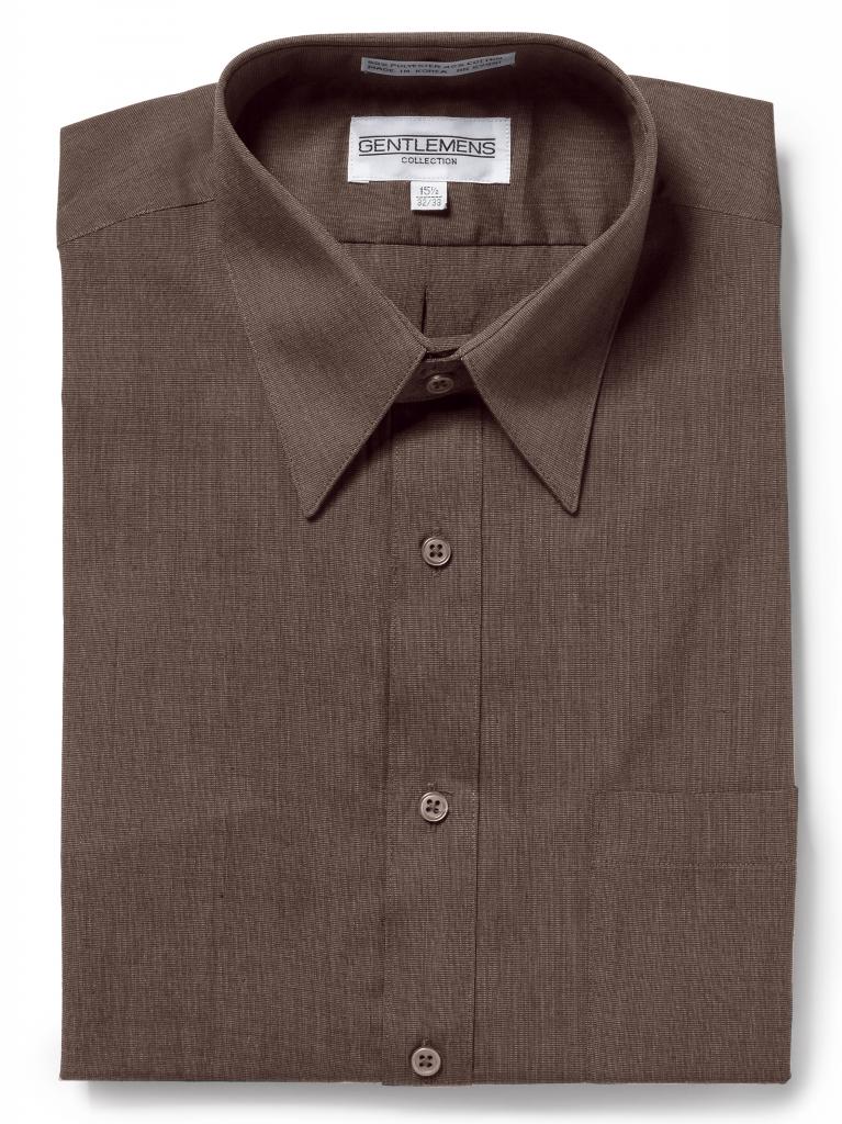 Mens Short Sleeve Broadcloth casual Shirt Shirt