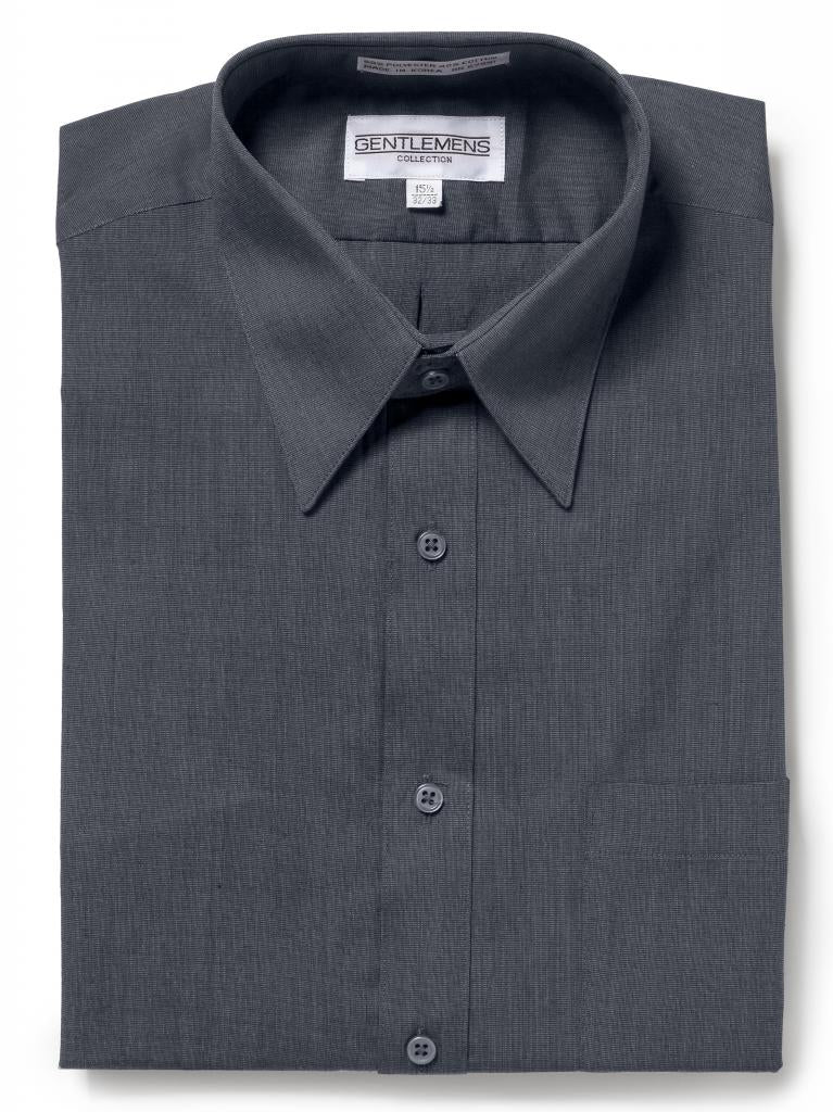 Mens Short Sleeve Broadcloth casual Shirt Shirt