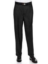 Mens Pleated Front Traditional Fit Dress Pant