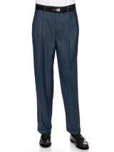 Mens Pleated Front Traditional Fit Dress Pant
