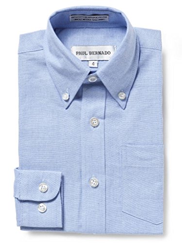 Boys Button Down Oxford Shirt - Short Sleeve