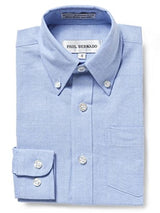 Boys Button Down Oxford Shirt - Long Sleeve