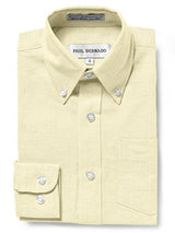 Boys Button Down Oxford Shirt - Long Sleeve