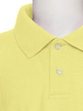 Load image into Gallery viewer, Boys Yellow Wrinkle-Free Polo Shirt
